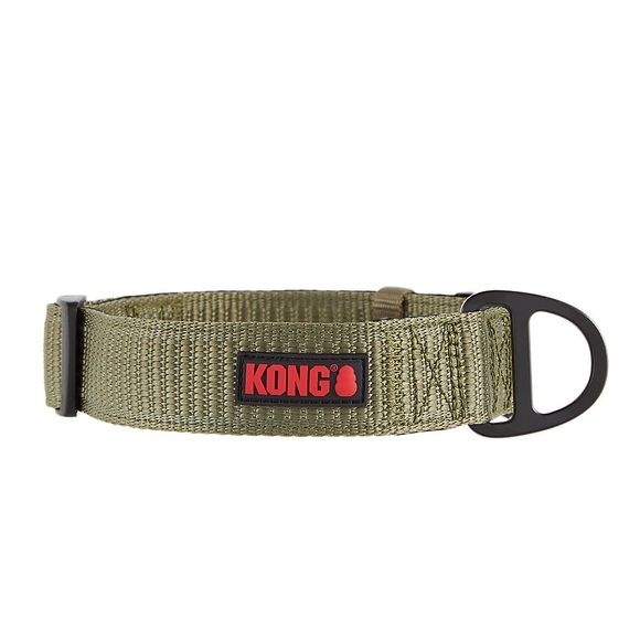 🐶 KONG® L Green Chew Resistant Dog Collar Ultra Durable Pet Pets Leash Dog NWT - Picture 3 of 9